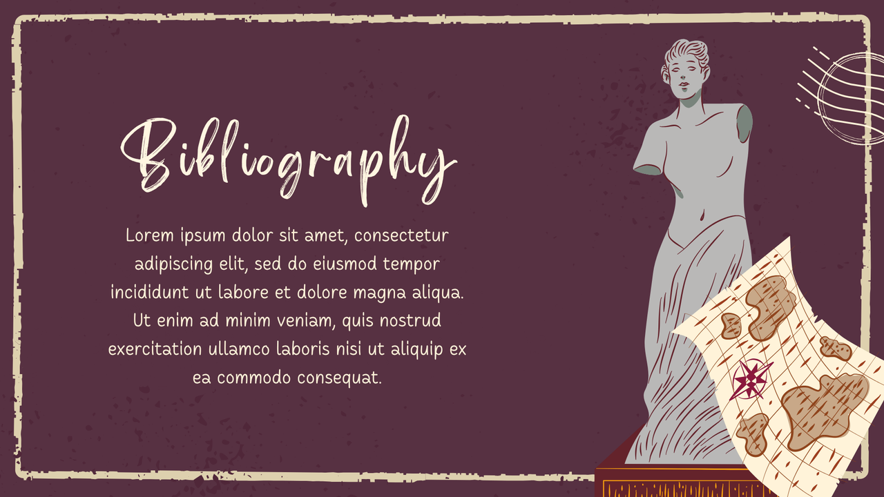 Green and Beige Illustrative Museum of History Presentation