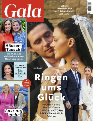 Gala Magazin No 34 vom 21 August 2025
Gala Magazin No 34 vom 21 August 2025