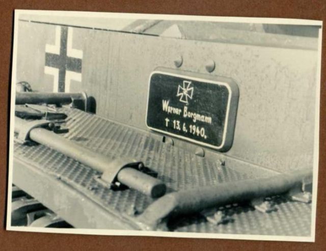 R00 а Gefreiter Werner Borgmann