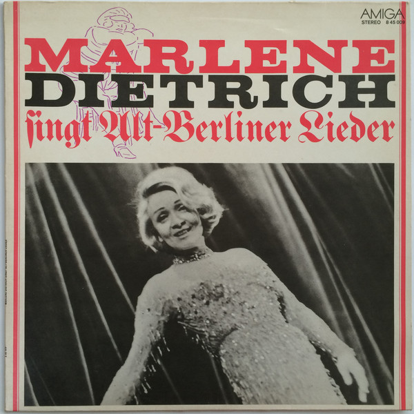 Portada - Marlene Dietrich - Singt Alt Berliner Lieder