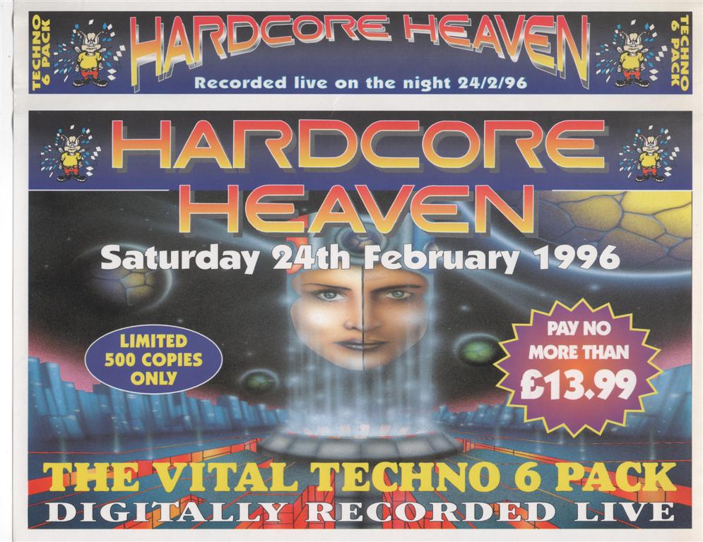 Hardcore Heaven 'The Crucial Hardcore 8 Pack' - 24.02.1996