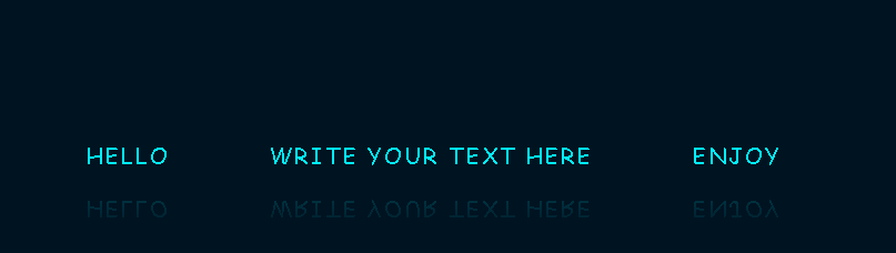 CSS Glowing Neon Buttons Demo