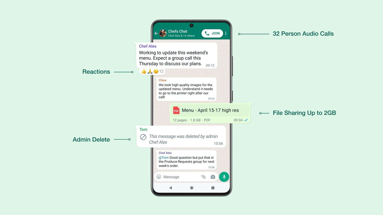 WhatsApp: Cómo usar las reacciones de mensajes