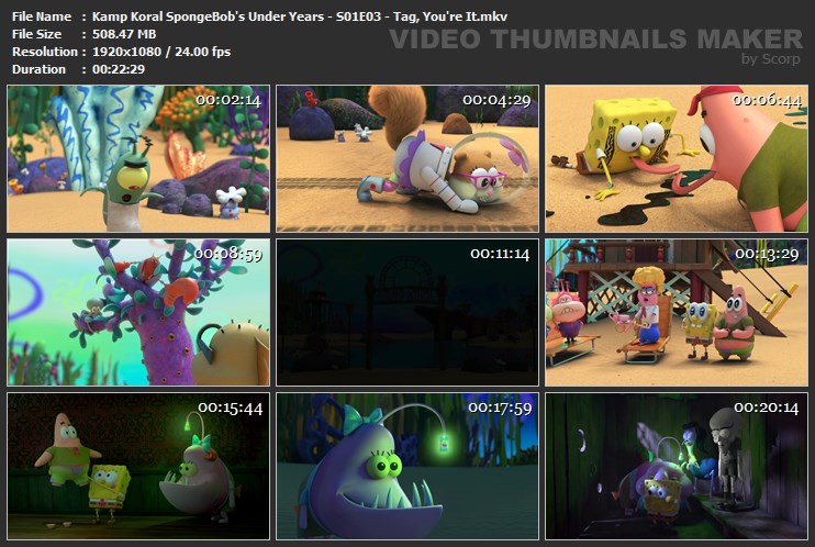 Kamp Koral SpongeBob's Under Years - S01E03 - Tag, You're It.mkv