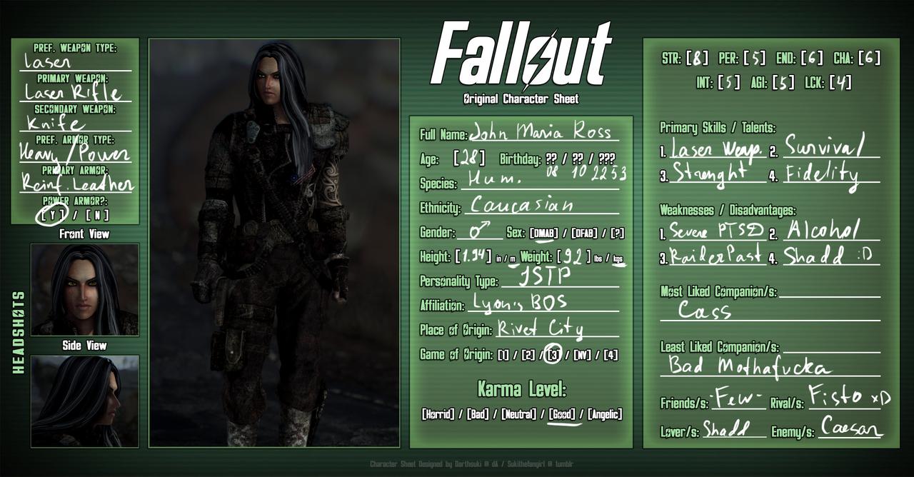 New Vegas Community Playthrough 2021 Courier-Profile2