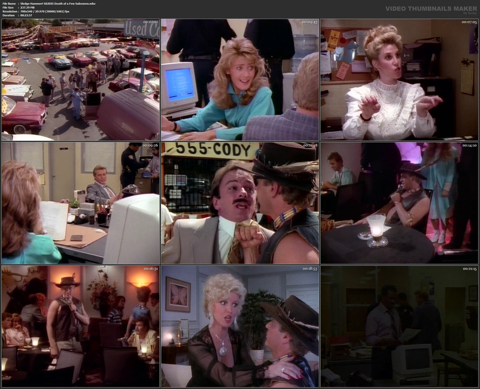 Sledge Hammer! S02E05 Death of a Few Salesmen.mkv