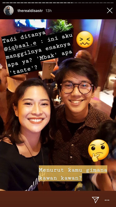 Instastory Dian Sastro