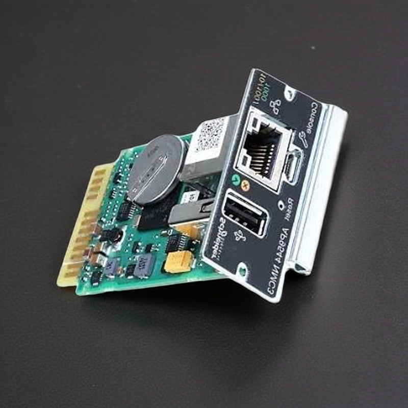 Visão frontal da placa APC AP9544