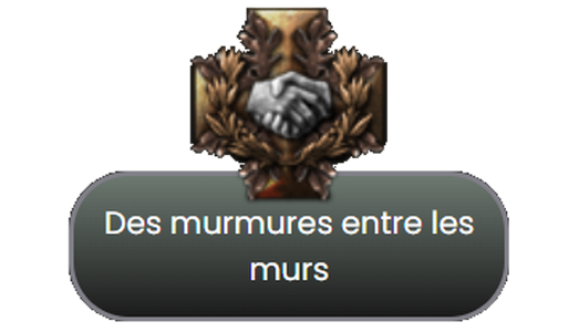 Des murmures entre les murs Des murmures entre les murs