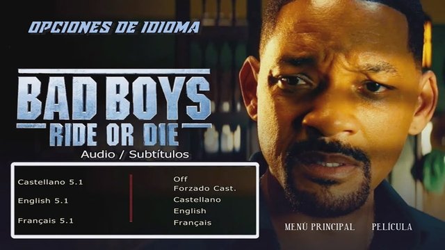 2 - Bad Boys: Ride or Die [DVD9 Custom][Pal][Cast/Ing/Fra][Sub:Varios][Acción][2024]