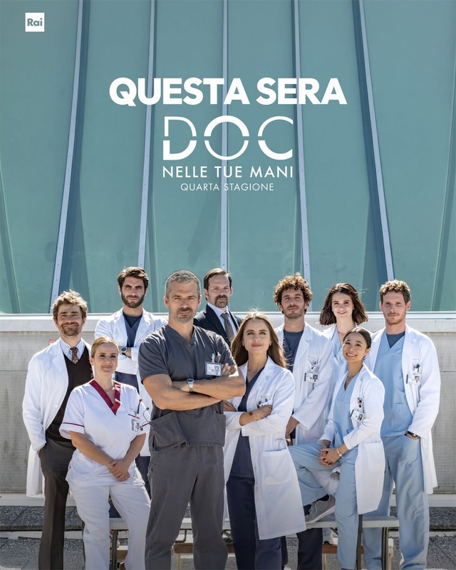 DOC – Nelle tue mani 4, il cast della nuova stagione DOC – Nelle tue mani 4, Luca Argentero con il cast della serie Rai 1