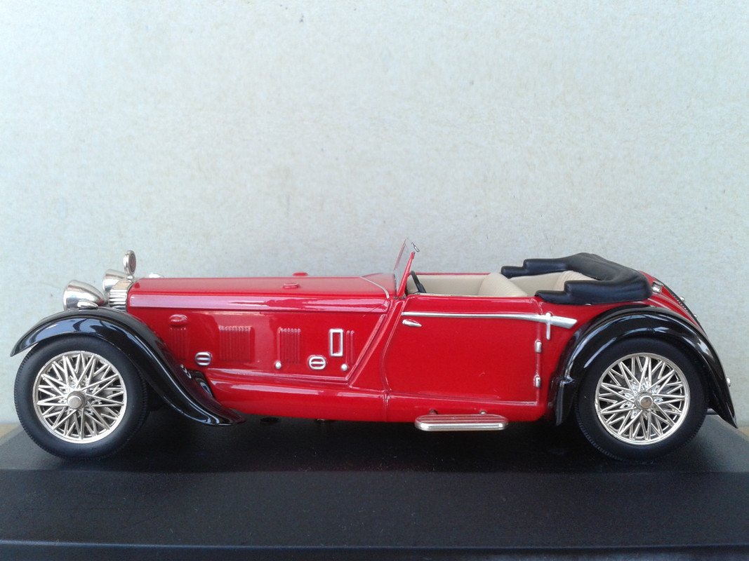 1931 Daimler Double Six 50 Sport Drophead Coupé (Ixo-Altaya) (9)