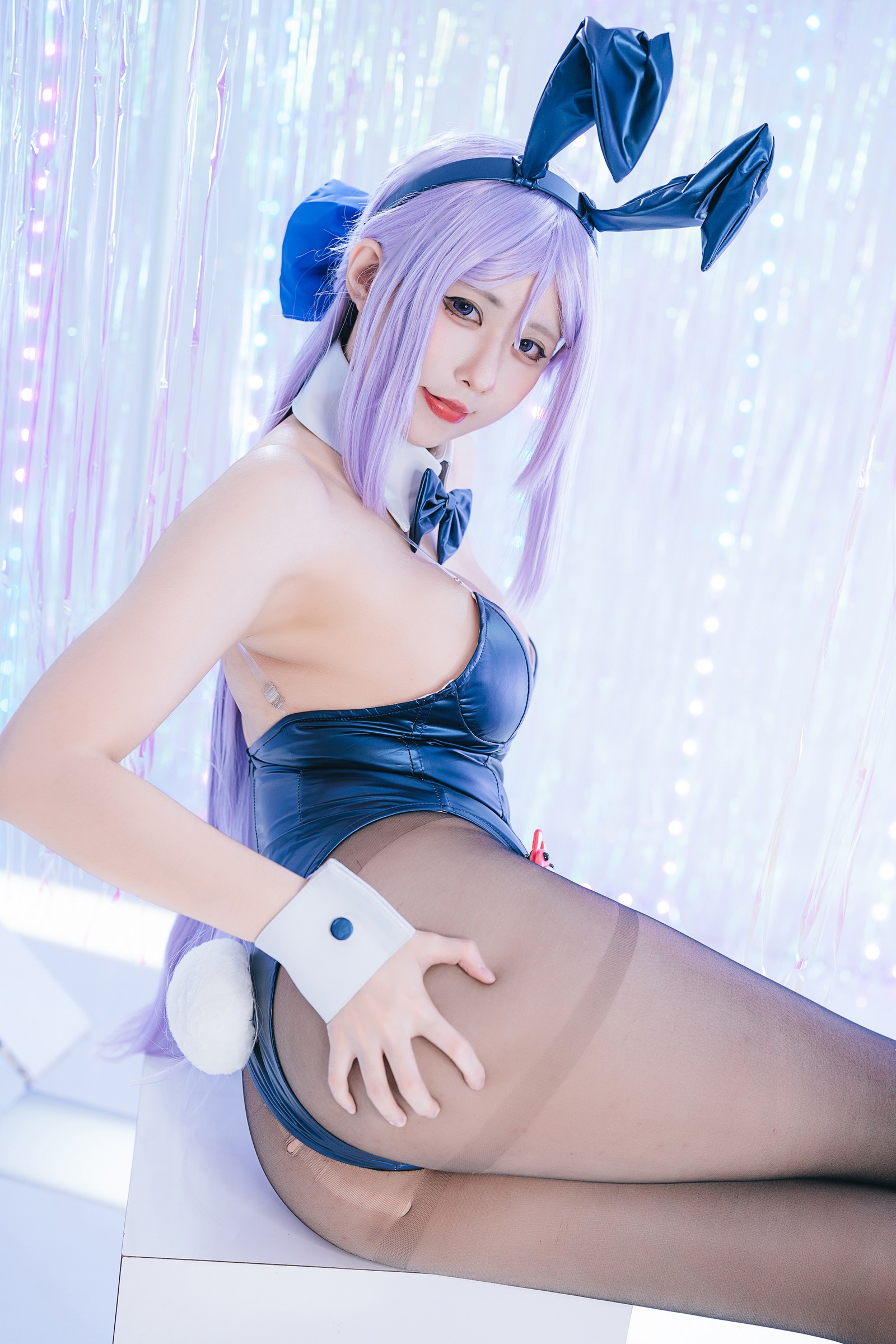 小空sora – 碧蓝档案 飞鸟马时 兔女郎 Cosplay 高清写真集（28P4V-165MB）可爱风格插图7