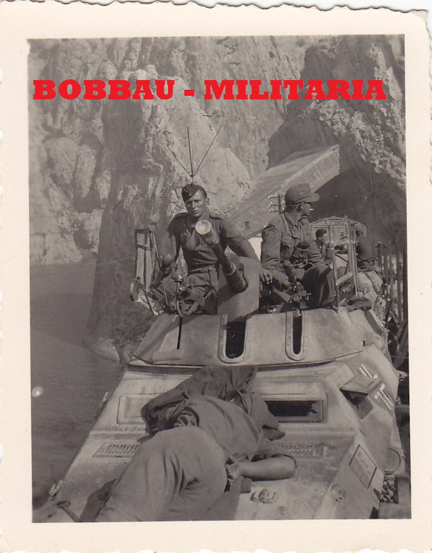 Panzer-Spähwagen Sd.Kfz.222 auf Rhodos Griechenl