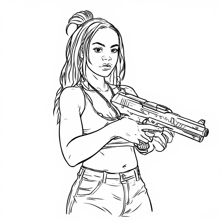 GTA-s-ebony-girl-holding-gun-L-(16)