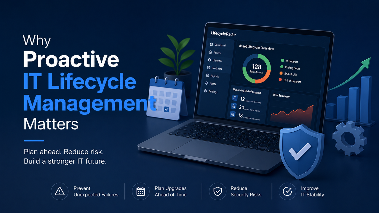 Why Proactive IT Lifecycle Management Matters