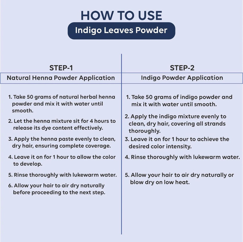 Henna & Indigo Hair Colour combo Kit