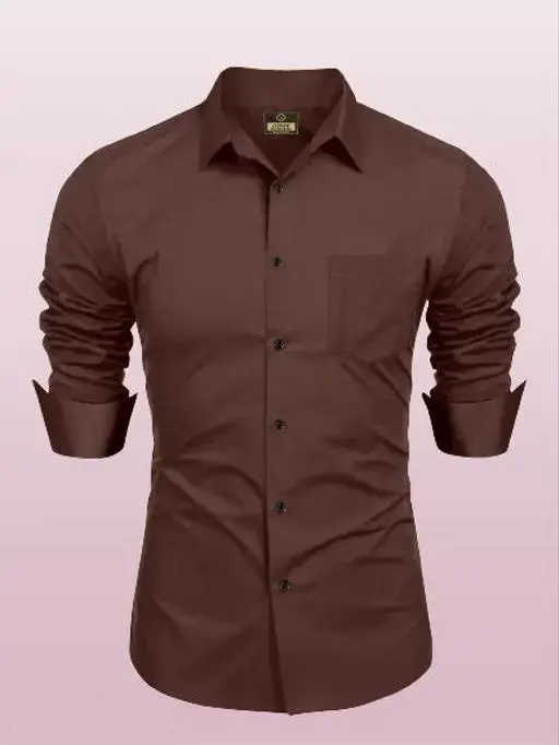 Men's Shirt Solid Color 8 (R308)