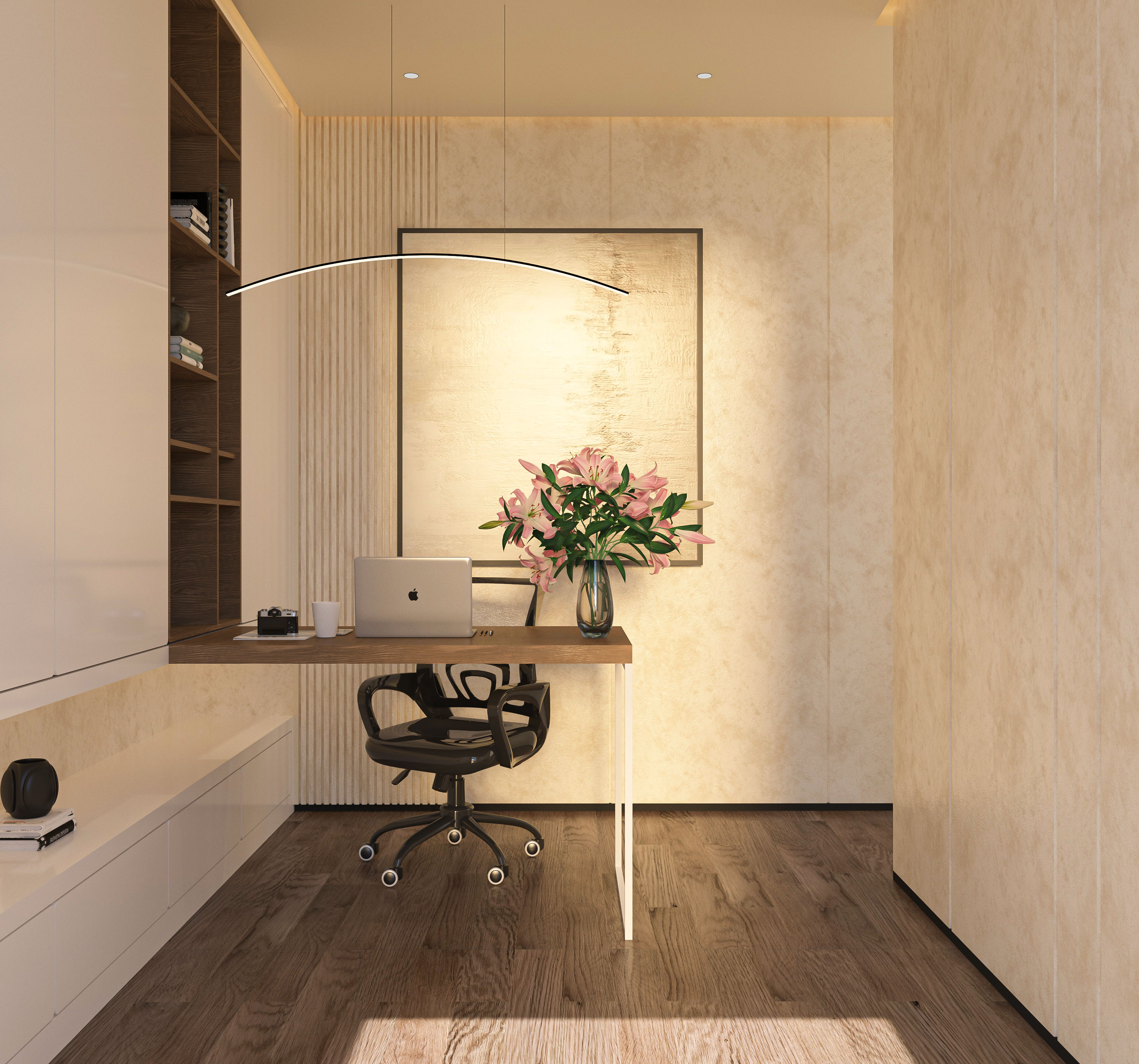 render of lighting design