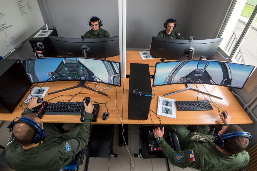 Mirage 2000C simulator, Orange Air Base 115.