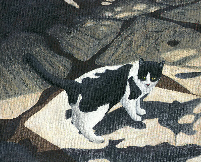30-cat-on-rock-patio-carol-wilson