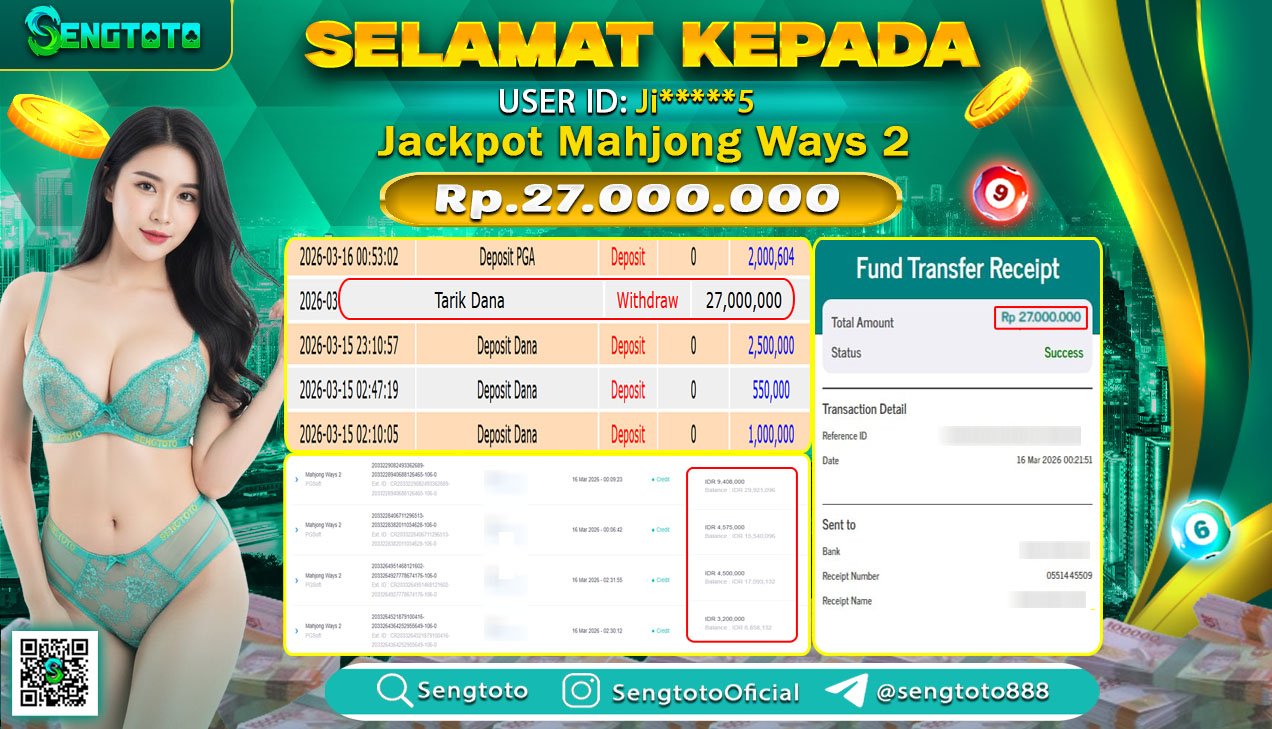 BUKTI PEMBAYARAN SLOT MAHJONG WAYS 2
