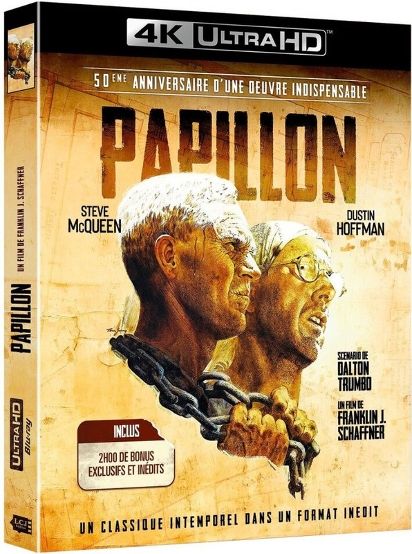 Papillon (1976) Full Blu Ray UHD 4K ITA ENG DTS HD MA