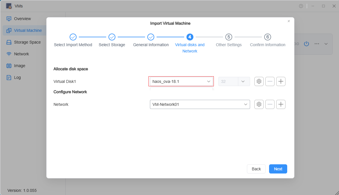 import vm 4