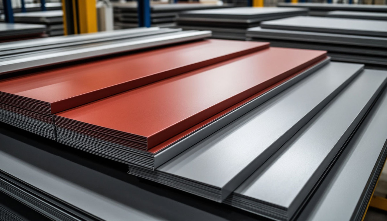 Стальной лист с полимерным покрытием