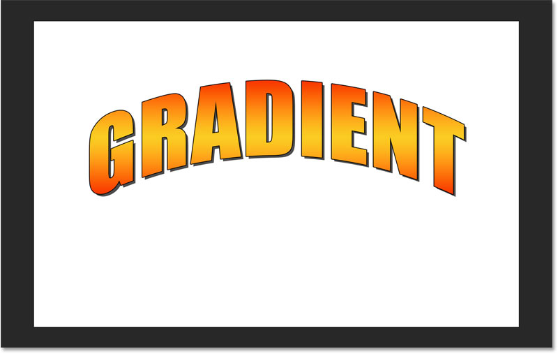 gradient-not-warping-with-text
