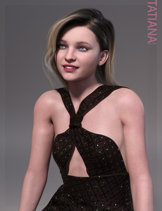 Tatiana HD and Expression for Genesis 8 Female Tatiana HD and Expression for Genesis 8 Female