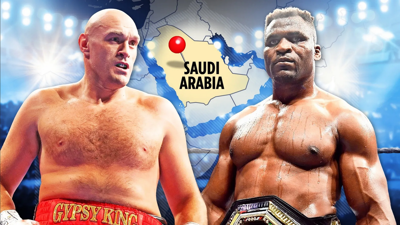 Tyson Fury vs Francis Ngannou: Así será el 'duelo de gigantes' en un ring de box