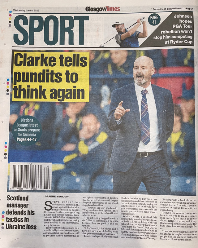 Back Pages Wednesday's Back Pages 38 images