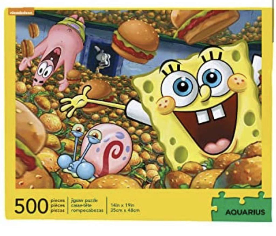 Amazon: Rompecabezas Bob Esponja, 500 Piezas precio más bajo según Keppa 