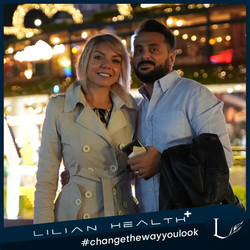 Mrs and Mr Di Gregorio - Lilian Health patients from Italy