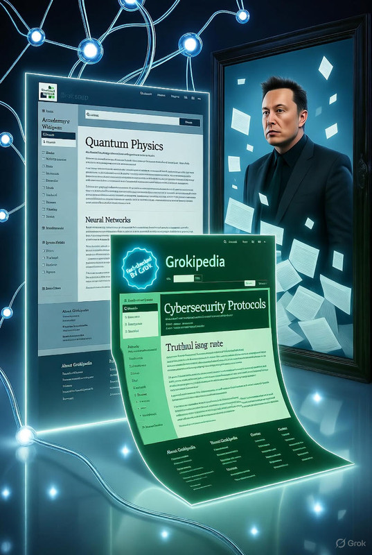 Grokipedia: A "Cópia Inteligente" de Elon Musk que Copia a Wikipédia Sem Pagar Royalties