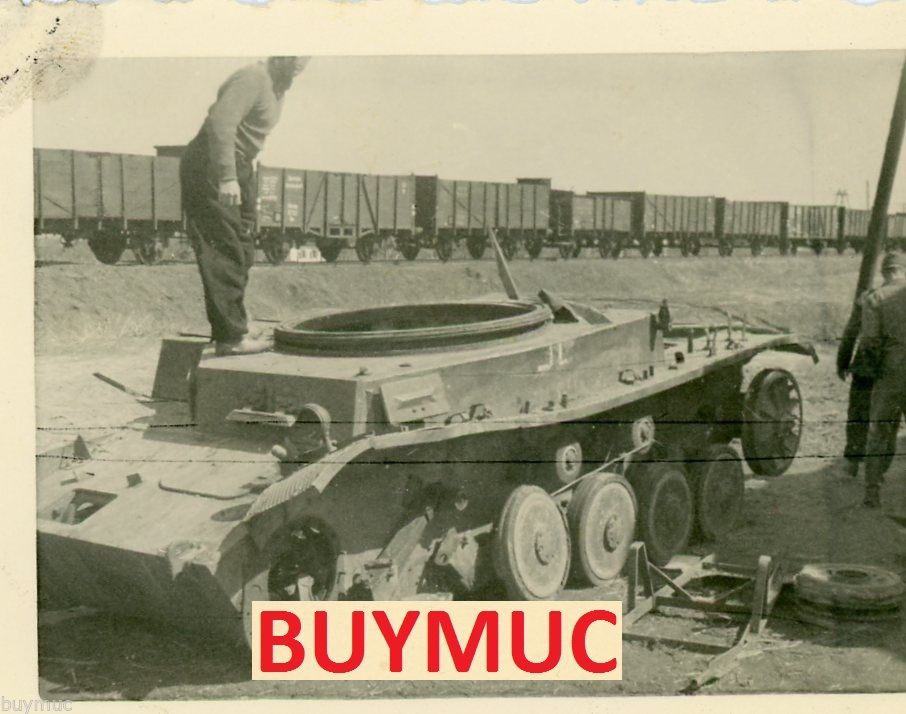 FOTO PANZER TANK ZERSTÖRT