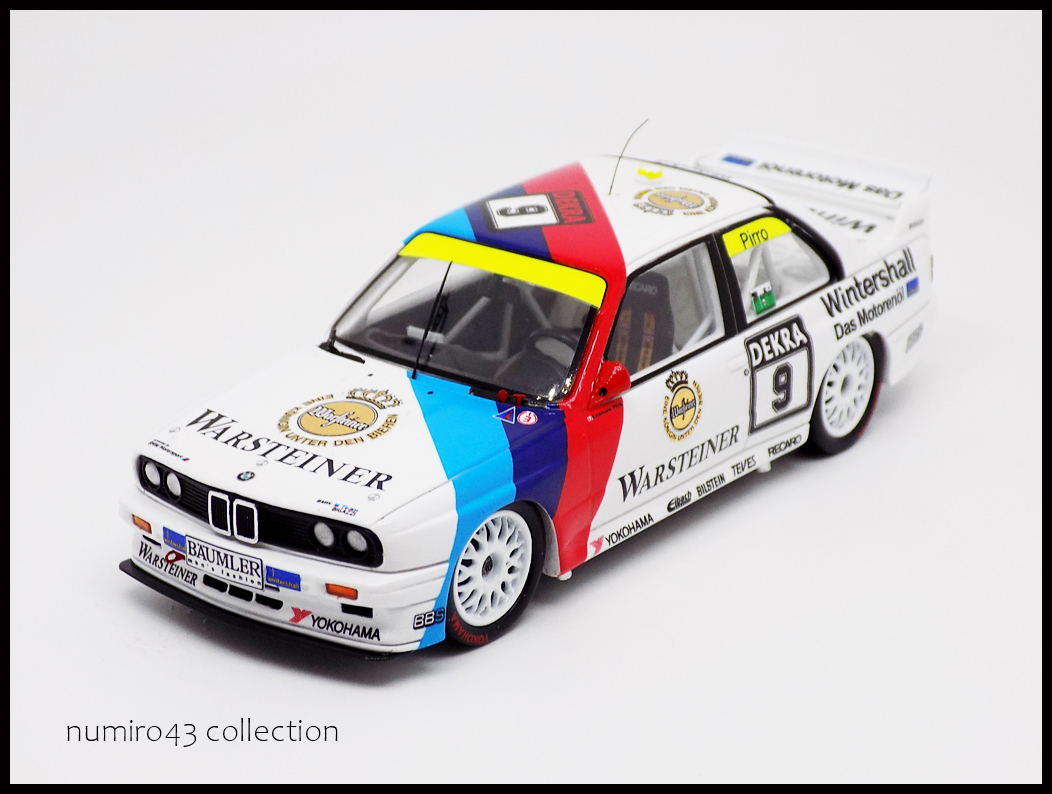 DTM 1992 #09 BMW M3 Pirro M1