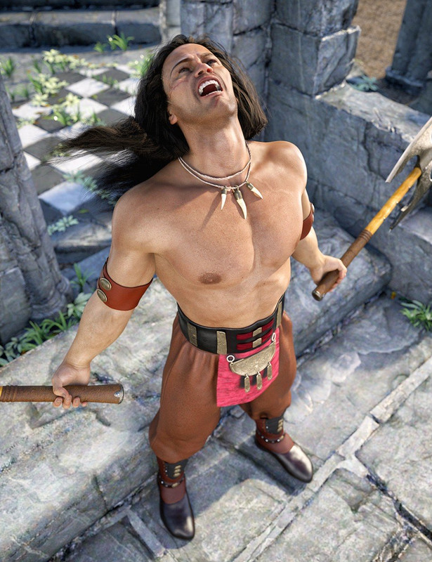 Lion Clan Outfit for Genesis 8 Male(s) 