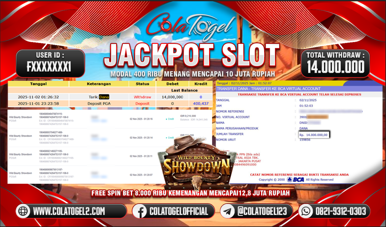 JACKPOT SLOT GACOR!!