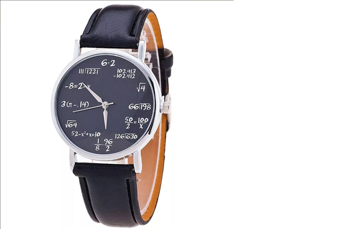 reloj matematico