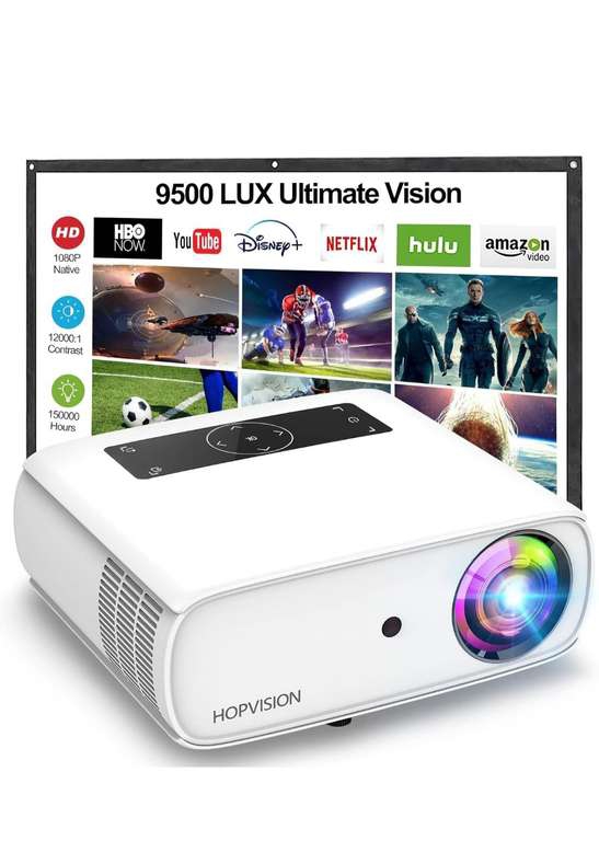 Amazon: proyector hopvison 1080p FullHD 15,000 lux 
