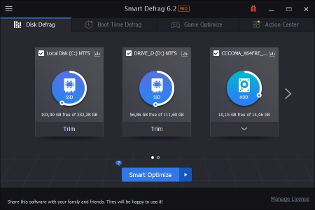 IObit Smart Defrag Pro 6.6.0.68 Multilingual