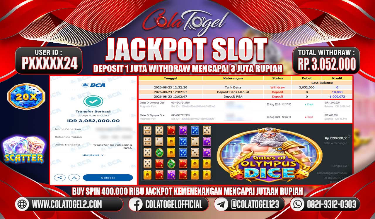 JACKPOT SLOT GACORR!!
