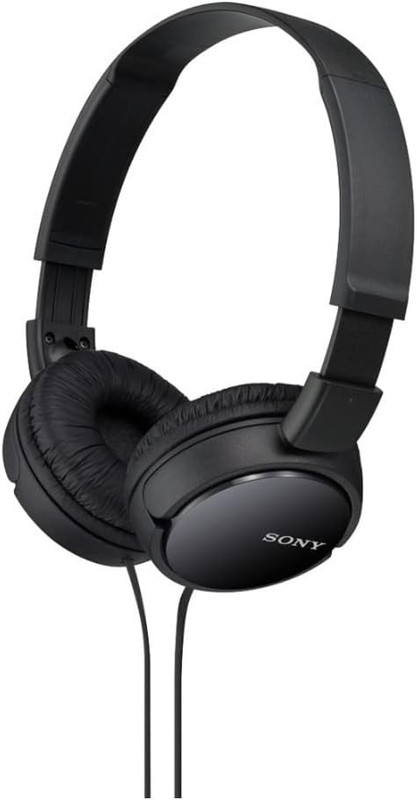 Amazon.com: Sony ZX Series Wired On-Ear Headphones, Black