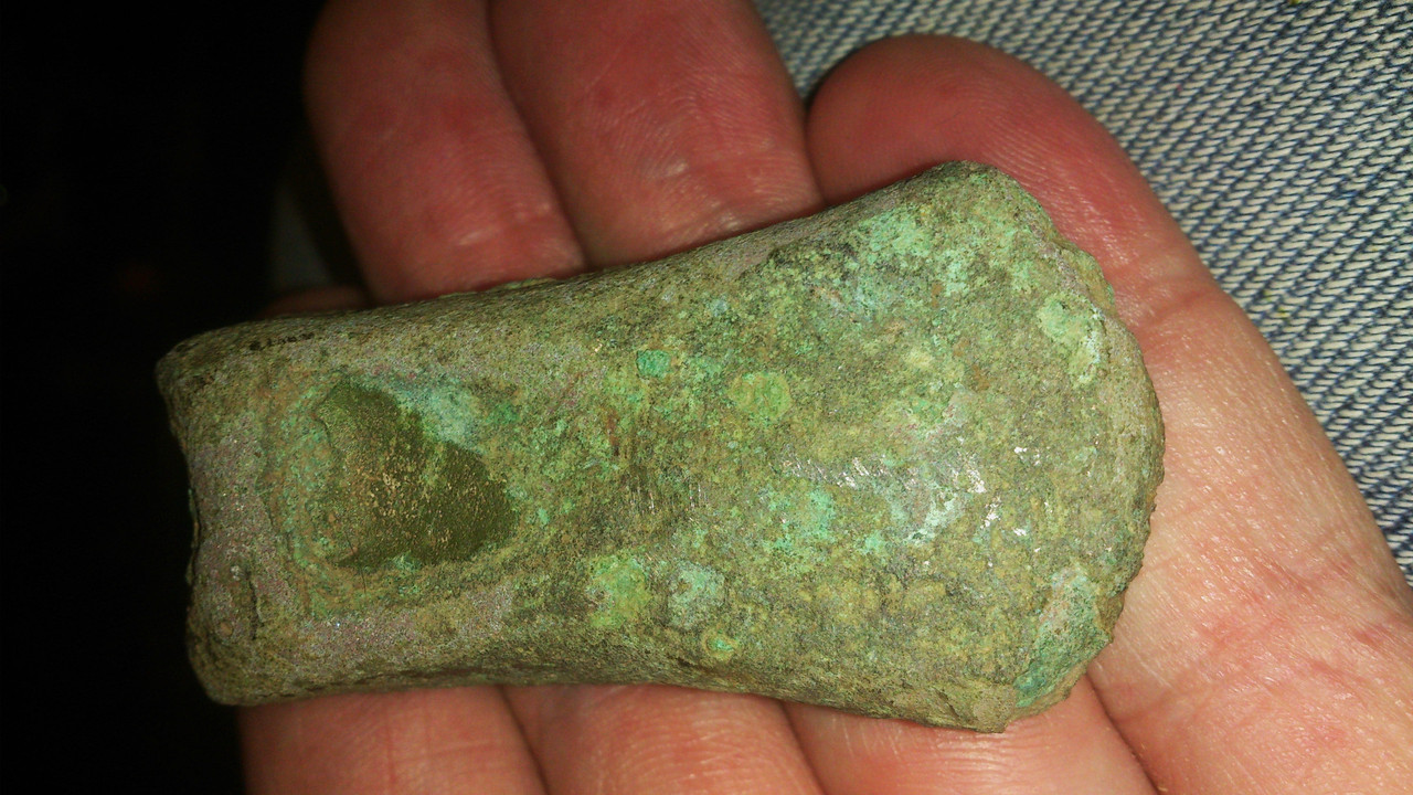 Copper alloy axe #2 18072013