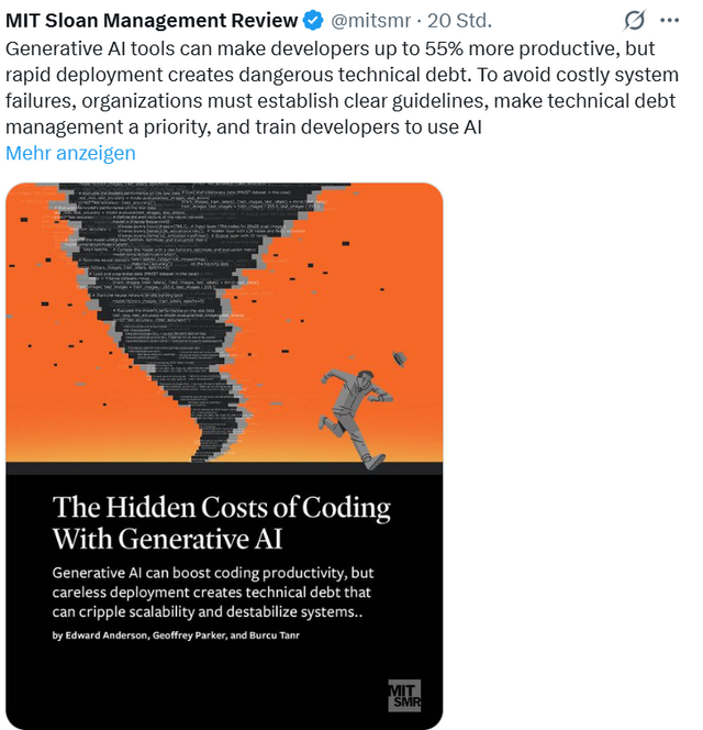 The hidden cost of AI-Coding