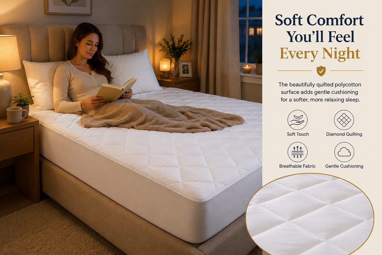 Cloud-Like Polycotton Comfort Layer