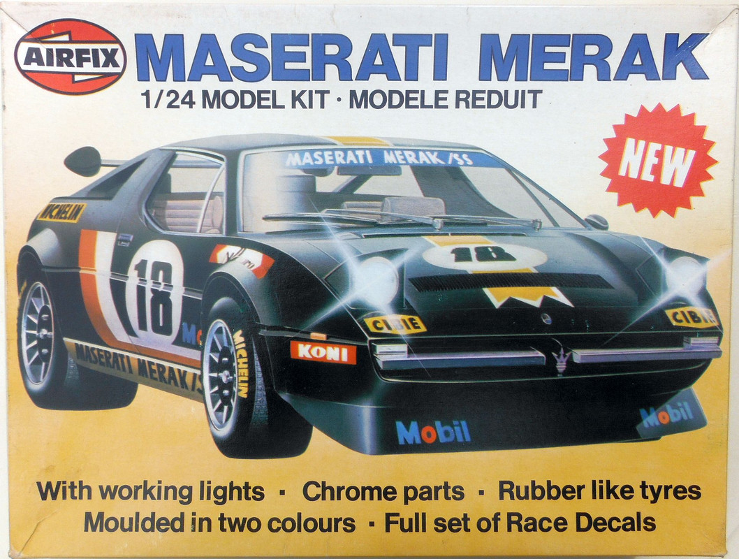 Airfix 24 Maserati Merak SS (07401-0)
