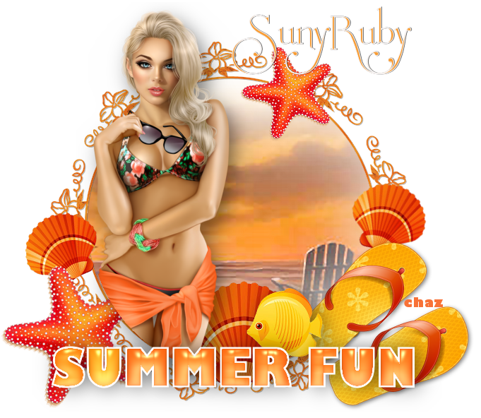 Suny-Ruby-Summer-Fun-Shells-Fish